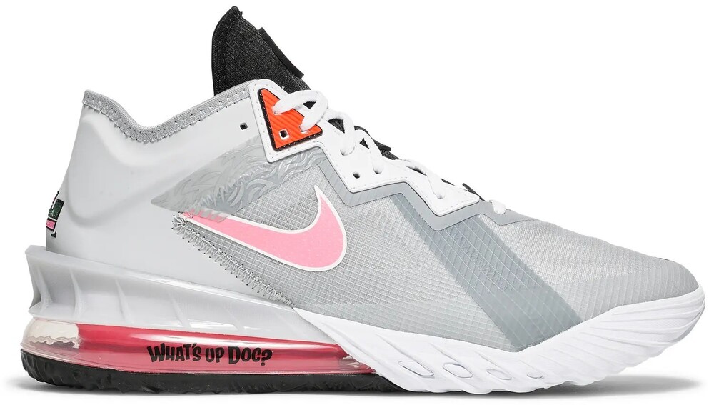 Nike LeBron 18 Low 'Bugs vs Marvin'  LightSmokeGrey/Green CV7562-005 Size 9 NEW